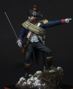French Officer Austerlitz 75mm Painted Toy Soldier Pre-Sale | Art
