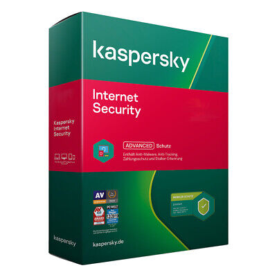 Kaspersky Internet Security 2022 1 PC 1 Jahr | VOLLVERSION / Upgrade | NEU • 6.69€