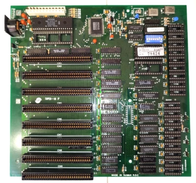 8088 XT motherboard SUPER-10 F AMD P8088-1 + 640KB RAM - Image 1 of 4