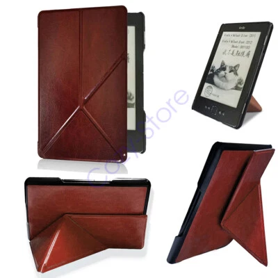 PU Magnetic Smart Case Folding Stand Cover For Amazon Kindle4/5（D01100） HOT SALE - Image 1 of 4