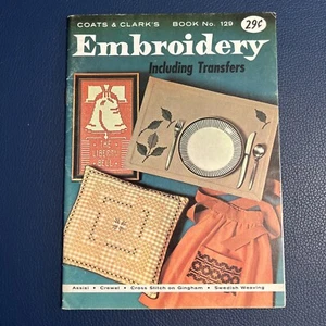 Abrigos y libro de Clark's No. 129 bordados, artesanía vintage 1962 - Imagen 1 de 3