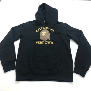A Bathing Ape OVO Graphic All Over Print NEW Medium Pullover Hoodie Sweater QC1 - Picture 1 of 13