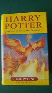 Harry Potter And The Order Of The Phoenix by J. K. Rowling Hardback Book The
