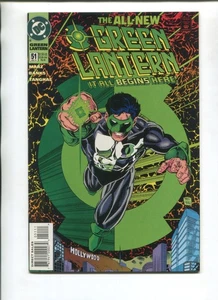 Green Lantern 51 NM/M(9.8) V1 DC 1994! 1. KYLE RAYNER ALS GRÜNE LATERNE! 49 50!! - Bild 1 von 2