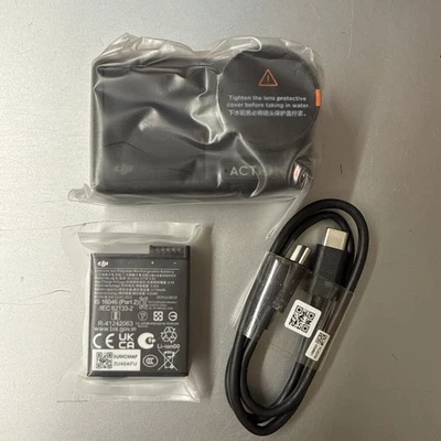 DJI Osmo Action 4 Adventure 4K Waterproof Action Camera with Battery & Charger - Image 1 of 4