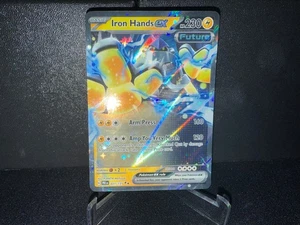 2025 Pokemon TCG Iron Hands ex 03 Prismatic Evolutions Double Rare Holo Card NM+ - Picture 1 of 1
