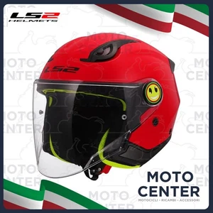 Helmet Child LS2 OF622 New Funny II Glossy Red Size L (51-52 CM - Bild 1 von 2