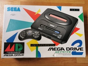 Sega Mega Drive 2 II MD2 Console HAA-2502 with Box - Picture 1 of 7