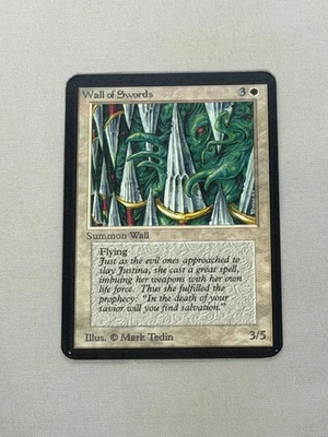 MTG Wall of Swords Alpha Magic the Gathering - Image 1 of 2
