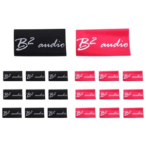 Paquete de 20 termorretráctiles B2 Audio calibre 0 rojo y negro con logotipo de audio B2 - Imagen 1 de 2