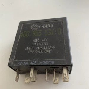 #2288 VW SEAT SKODA AUDI WINDOW WIPER RELAY 4B0955531D NO.602 12V - Picture 1 of 4