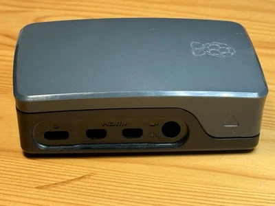 Gehäuse für Raspberry Pi 4 Modell B - schwarz - grau - Case - Bild 1 von 4