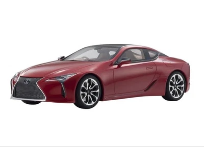 Kyosho Lexus LC 1/18 Red Diecast Samurai Series rara mini auto Giappone - Immagine 1 di 4