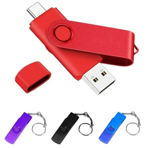 Clé USB 2 en 1 8 Go 16 Go OTG U Disque Grande Capacité Type C Memory Stick - Photo 1/12