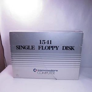 Commodore 1541 Single Floppy Disk Drive - complete in box (untested) - Picture 1 of 4