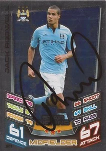 JACK RODWELL SIGNED MAN CITY 2012/2013 MATCH ATTAX TRADING CARD + COA - Bild 1 von 1