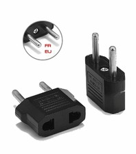 Adaptateur prise USA vers France, americaine vers francaise, US vers Europe EU