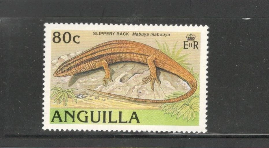 ANGUILA - LAGARTO - #774 - MNH - AÑO 1989 Foto 1 de 1
