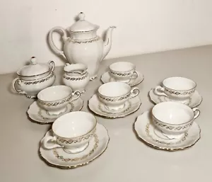 Servizio Tazzine da caffè vintage Seltman Weiden Theresia Bavaria - Foto 1 di 6
