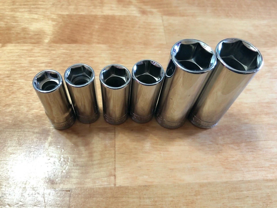 SK 3/8 Drive 6pt Metric Deep Sockets New NOS Choose Your Size Made in USA! - Image 1 of 1