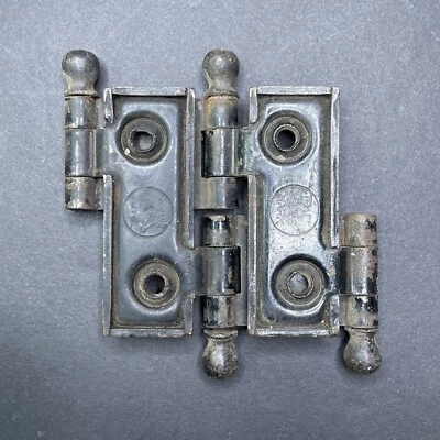 Antique c1920s Bank Vault Door Hinge Heavy Duty Double Action Armored Face - Image 1 of 4