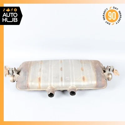 Conjunto de silenciadores de escape doble 11-18 Porsche Cayenne 958 Hybrid S OEM Foto 1 de 4