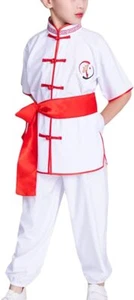 Kids Traditional Chinese Kung Fu Suit Tai Chi Uniform Performance Costume Sports - Picture 1 of 15