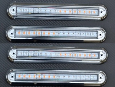 4 x LED Multifunktional-Rückleuchten Blende 24V für MAN VOLVO DAF Scania Iveco - Bild 1 von 4