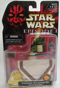 Hasbro 1998 sellado Star Wars episodio 1 conjunto de accesorios Tatooine nuevo - Imagen 1 de 12