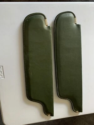 1970/71 Plymouth Cuda Dodge Challenger Visor set Dark Green - Imagem 1 de 4