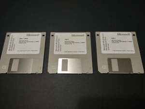 Microsoft MS-DOS 6.22 Full Version w/ 3.5 disks 2 SETS TO SELL, No COA - Picture 1 of 10