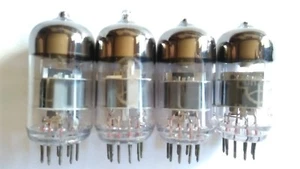 MATCHED QUAD 6N23P / E88CC / 6922 /6DJ8 Reflector New date 1970s- 1979s - Picture 1 of 6