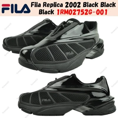 Fila Replica 2002 Negro Negro Negro 1RM02752G-001 Hombres Tamaño - Imagen 1 de 4