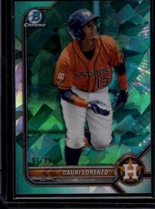 2024 Bowman Chrome Sapphire Dauri Lorenzo 61/99 - Astros - Picture 1 of 1