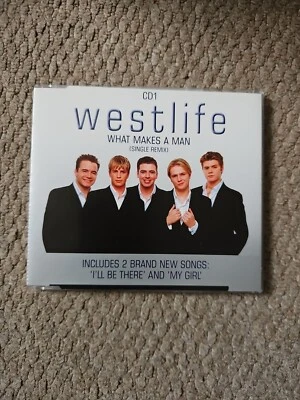 Westlife ‎: What Makes A Man - CD Single 1 - RCA ‎- 74321 823862 - UK - 2000 Foto 1 de 2