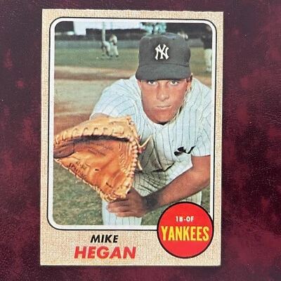 Juego Topps 1968 Mike Hegan #402 New York Yankees - casi nuevo/como nuevo *alta calidad* Foto 1 de 2