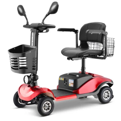 Scooter de Movilidad Plegable 350W para Adultos Todo Terreno 12V 20AH para Mayores Adultos Foto 1 de 4