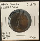 1828 Upper Canada Lesslie & Sons