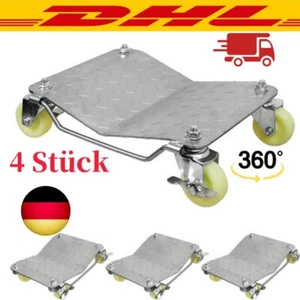 4 Stück Rangierhilfe Rangierheber Reifenwechsel Wagenheber für PKW Auto 6000 LBS - Bild 1 von 11