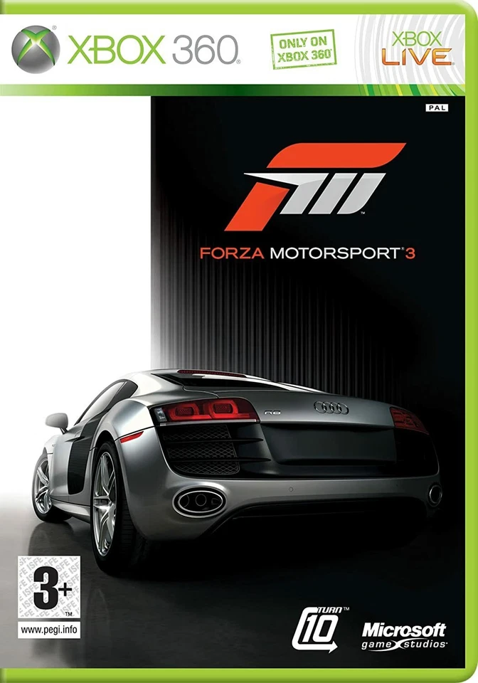 Forza Motorsport 3 Xbox 360 PAL UK RACING SIMULATOR - Image 1 of 4