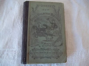 McGuffey's New Third Eclectic Reader, 1857 Wilson Hinkle & Co - Imagen 1 de 12