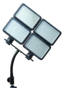 Portable Studio Dimmer 520 LED Video Light w Flexible Arm Photo Camera Camcorder - Picture 1 of 1