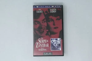 VHS LA SERPE DI ZANZIBAR I.C.P.  BROWNING, CHANEY, GADSEN 1928 [HI-004] - Foto 1 di 2