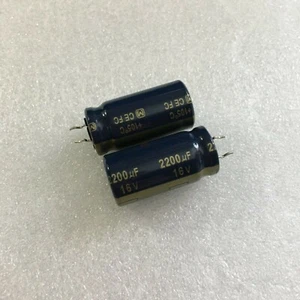 4pcs 2200uF 16V 12X25MM PANASONIC CAPACITOR - Picture 1 of 1