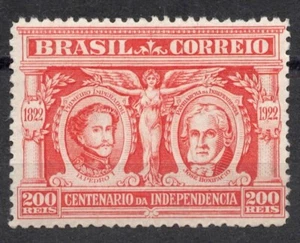 RHM:C15 MNH 1922 200 R BrazilCENT. DA INDEPENDÉNCIA E EXP. NACIONAL DO BRASIL - Picture 1 of 2