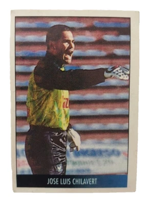 1995 Cromy Fútbol Argentina José Luis Chilavert Pegatina Vélez-Paraguay #107 Foto 1 de 4