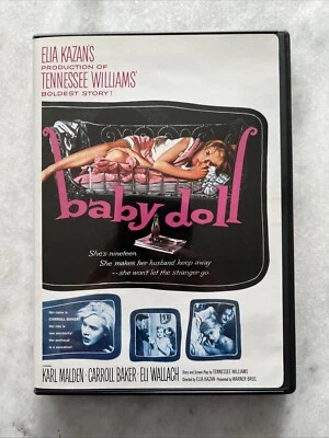 Baby Doll (DVD, 1956) Tennessee Williams, Elia Kazan, Carroll Baker, Rare, OOP - Image 1 of 3