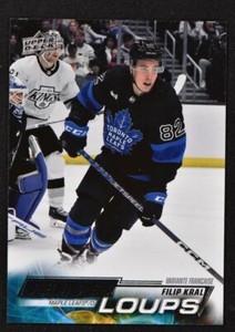 2022-23 UD Series 2 Base Young Guns French #493 Filip Kral Toronto Maple Leafs