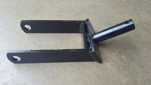 Replacement Rotary Cutter Tail-wheel Fork 1-1/2" Post 4-3/4 to hole 5-1/2" width - Picture 1 of 3