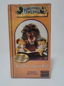 NEW Between the Lions VHS *Red Hat Green* Learning Reading Vocabulary Spelling - Picture 1 of 4